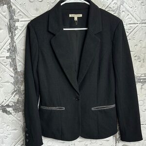 41 Hawthorn Black Blazer Tailored Suit Jacket